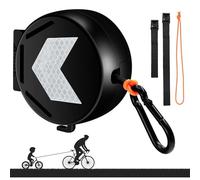 JINYJIA Barre Traction Velo Enfant, 2m Corde de Remorquage pour Vélo, Corde De Traction De Bicyclette, Système De Remorquage De Vélo Rétractable, pour vélos, vélos électriques, VTT