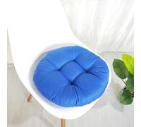 JINYOU Coussin d'assise Rond en Lin coloré, Confort réglable, Grand Coussin Rond for Adultes, Coussin de Sol for la méditation et Le Salon, Doux(18,40X40cm)