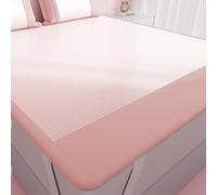 JINYOU Matelas rafraîchissant en Soie glacée, Coussin rafraîchissant d'été, Couvre-lit Respirant en Soie glacée, Tapis de lit Doux for lit Simple ou Double(A,1.5mx2.0m)