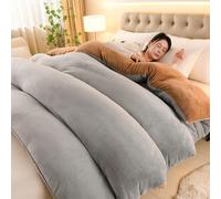 JINYOU Parure de lit en Velours Lait de qualité supérieure, légère et Luxueuse, avec Housse de Couette et Drap en Velours, et Parure de lit en Flanelle épaisse et Chaude.(B,150 * 200cm 3.4kg)