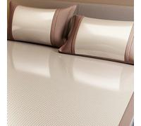 JINYOU Tapis de Couchage rafraîchissant en Soie glacée, Couverture d'été Pliable for lit, canapé et Tente, Tapis Portable for dormeurs Chauds(B,1.5mx2.0m)