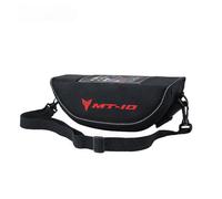 JINYRYP Étanche Moto Étanche Pochette pour MT03 MT01 MT07 MT09 MT10 32 × 9 × 11,5 Cm, Capacité De 2,5 litres Sacoche De Guidon Voyage Navigation Étanche(Red Logo mt-10)