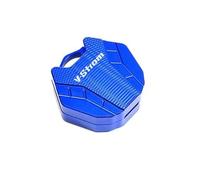 JINYRYP étui de Protection pour clé de Moto pour Suzuki Vstrom 650 1000 1050/XT DL650 DL1000 V-Strom Accessoires Moto en Aluminium Étui À Clés Coque Porte-clés(Blue)