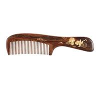 Jinyu Peigne et Peigne Mantang Bois Naturel 18 cm
