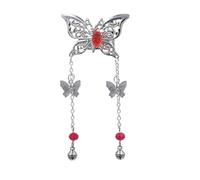 JinYu Pince à cheveux papillon Hua Cheng Xie Lian - Petite épingle à cheveux décorative - Accessoire de cosplay - Cadeau pour femme et fille