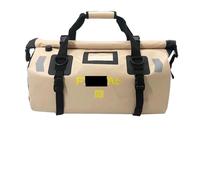 JIOEWS Sacoches Arrière De Moto, Sac De Bagages Extérieur, Sacs De Siège Arrière, Porte-Bagages Arrière De Moto pour Ducati pour Multistrada 1200/S Sac de Selle Motos(Brown-B)