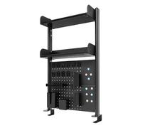 jiongcln Étagère de bureau pour ordinateur avec cadre en métal - Organiseur de bureau pour ordinateur, bureau, bibliothèque, étagère à livres pour la maison et le bureau