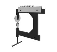 jiongcln Roue de table anglaise, machine d'étirement de rouleaux, roue anglaise avec 6 roulettes d'extension, roue pré-percée de 5 cm et 15 cm, pour le traitement des métaux, le travail de la tôle