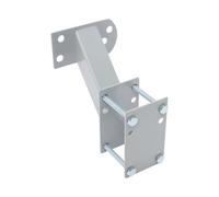 jiongcln Support de roue de secours pour remorque 4/5 trous pour jantes de 8"-16", support de roue de secours avec plaque de montage, pour caravane, voiture