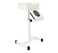 jiongcln Tabouret de pédicure mobile avec aspiration - Hauteur réglable - Repose-pieds - Pour la maison, le salon, le spa, le massage - 31 x 28 x 45 cm