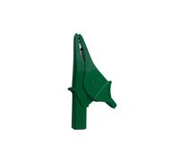 JIOYUNG eufeifeiegds 1 Pince Crocodile Robuste entièrement isolée et sûre avec Prise Banane de 4 mm for Test électrique wefeiegds(Green 1pc)