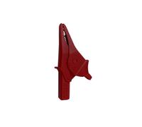 JIOYUNG eufeifeiegds 1 Pince Crocodile Robuste entièrement isolée et sûre avec Prise Banane de 4 mm for Test électrique wefeiegds(Red 1pc)