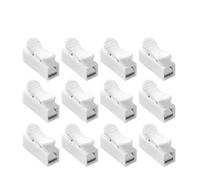 JIOYUNG eufeifeiegds Connecteur de Fil de câble, connecteur de câble à poussée Rapide, borne à Ressort for l'éclairage et Le câblage Automobile, électricité wefeiegds(1Pin 50PCS)