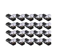 JIOYUNG eufeifeiegds Connecteur électrique étanche à 2 Broches, câble de Fil de Voiture, connecteur électrique Automobile, Connexion de Terminal de Bande wefeiegds(20pcs)
