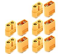 JIOYUNG eufeifeiegds Connecteurs de Balle mâles et Femelles XT60 for Batterie, connecteur électrique étanche, Cabine Filaire, 1/10 pièces/Ensemble wefeiegds(10pcs)