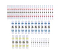 JIOYUNG eufeifeiegds Connecteurs de Fil de Soudure thermorétractables, connecteurs isolés Bout à Bout, Kit de connecteurs de Soudure for Automobile et Marine, 50 à 1000 pièces wefeiegds(828Pcs)