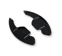 JIOYUNG eufeifeiegds Extension de palette de changement de volant de voiture, for A3 A4 A4L A5 A6 A7 A8 Q3 Q5 Q7 TT S3 R8 MK2 S5(schwarz)