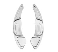 JIOYUNG eufeifeiegds For 7 MK7 R GTI 2015 2016-2019 2020 palette de volant de voiture en métal rallonge de levier de vitesse accessoires de voiture(Silver)