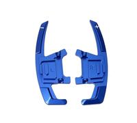 JIOYUNG eufeifeiegds Lot de 2 palettes de changement de vitesse de rechange for volant GTI R GTD GTE MK7 GTI Rline T-ROC(Blu)