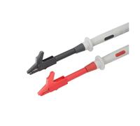 JIOYUNG eufeifeiegds Lot de 2 Pinces Crocodiles de Protection complète for multimètre Professionnel wefeiegds