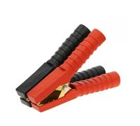 JIOYUNG eufeifeiegds Lot de 2 Pinces Crocodiles en cuivre Robustes 300 A 138 mm for Test de borne de Batterie électrique, Pince Crocodile for câbles de démarrage et Boost wefeiegds(Pure Copper)