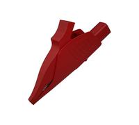 JIOYUNG eufeifeiegds Pinces Crocodiles Robustes, entièrement isolées, sûres, avec Prise Banane de 4 mm for Test électrique J.60042 wefeiegds(1 Red)