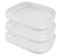 Jiozermi Lot de 3 étuis rigides transparents à fermeture éclair, pour cosmétiques portables avec fermeture éclair, pochettes transparentes à fermeture éclair, rangement de jouets pour organisation