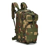 Jipemtra Sac de premiers secours tactique MOLLE EMT IFAK Sac à dos pour intervention médicale militaire, Vert jungle, 25L, Sacs à dos
