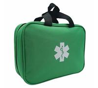 Jipemtra Sac de premiers secours vide - Pochette médicale d'urgence compacte pour premiers intervenants - Pour le sport, l'extérieur, la voiture, le bureau, les animaux de compagnie, chien, chat (vert
