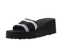 Jipersuo Chaussons Femme AntidéRapantes Femmes Chaussures compensées à Semelles épaisses Pantoufles Mode Plage Sortir Un Pied Portant des Pantoufles de Maison de Couleur Assortie
