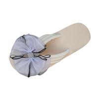 Jipersuo Chaussure Ete Femme Sandales de plage romaines tendance à talon bas et bride à semelle plate et bout carré pour femmes