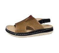 Jipersuo Chaussure Ete Femme Sandales décontractées confortables pour femmes avec un design à bout ouvert et une fermeture parfaite pour l'été, chaussures idéales les activités quotidiennes