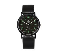 Jipersuo Montre à quartz lumineuse minimaliste tendance pour femmes couples et meilleure montre à affichage numérique, BK1., 2x24x1.5cm, Sangle