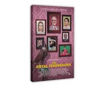 JIPMOK Impression sur toile The Royal Tenenbaums Wes Anderson - Décoration murale pour salon, chambre à coucher - 40 x 60 cm