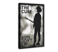 JIPMOK Poster vintage The Cure Boy's Don't Cry Music pour décoration de chambre à coucher, bureau, cadeau (60 x 90 cm)