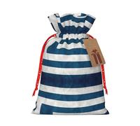 JIPOFD Pochette robuste avec cordon de serrage Motif drapeau grec 21,1 x 30 cm Convient pour les cadeaux de fête et l'emballage cadeau 1 pièce