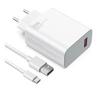 Jippofu Chargeur 33W USB C Alimentation Compatible avec Xiaomi Redmi Note 14 13 5G 12 12s 11 10 9 8 Mi 13 12 11 10 Lite 10T Pro 10S Poco C75 A5 F3 X6 X5 X4 X3 M7 M6 M5 M5S M4 Rapide Adaptateur Charger