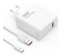 Jippofu Chargeur 90W USB C Alimentation Compatible avec Xiaomi 17 Ultra 17T Pro 15 15S 14 13 Lite 12 12X Redmi Note 15 14 Pro+ 13 12 11 10 5G Poco F7 F6 F5 F4 X7 X6 X5 X4 Rapide Charger Adaptateur