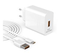 Jippofu Chargeur USB C 66W Supercharge Compatible avec Huawei Honor 90 80 Pro 70 Lite 400 200 100 X9 X8 X7 Magic 7 6 5 V5 V3 Vs Vs2 Pad Mate Pura Nova Série Bloc d'Alimentation Rapide Adaptateur Câble