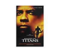 JIPTWKKFA Poster décoratif sur toile « Remember The Titans » - Décoration murale moderne pour chambre à coucher - 20 x 30 cm