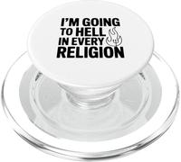 J'irai en Enfer dans Toutes Les Religions PopSockets PopGrip pour MagSafe