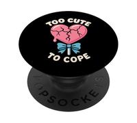 Jirai Kei Landmine Kei Yami Kawaii Japonais Emo Dark Cute PopSockets PopGrip Adhésif