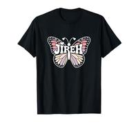 Jireh Butterfly - Word Art personnalisé avec nom Mignon T-Shirt