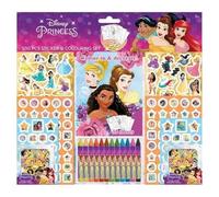 JIRI MODELS Set 500 Pièces Coloriage, Crayons de Couleur & Stickers - Princesses
