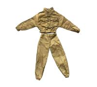 JISADER 2Pcs 1:6 Uniforme Ensemble Complet Miniature Vêtements Poupée Costume Poupée Vêtements Ensemble pour