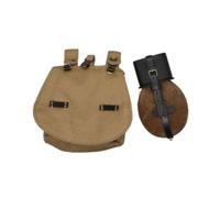 JISADER 2pcs Sac à Dos et Bouilloire d'eau 1/6 à échelle des pièces de Costume décor de décoration Mini Accessoires de vêtements pour 12 en poupée Figure