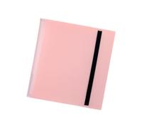 JISADER Classeur de Cartes à 12 Pochettes, Album de Rangement, Collection de Cartes de Sport, classeur pour Cartes de Basket-Ball, Cartes de Football, Rose