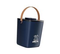 JISADER Conteneur de Stockage de Nourriture pour Animaux de Compagnie, bac de Stockage, scellé sous Vide avec poignée, Seau hermétique pour Nourriture pour, Bleu