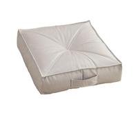 JISADER Coussin de Plancher carré Confort méditation Coussin décoratif Coussin de Chaise de siège pour Chambre à Coucher, Gris