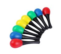 JISADER Hochets à Percussion à main 8x, Maracas, secoueur Portable pour bébé, marteau de sable pour les fêtes de spectacle, jeux pour enfants et adultes,
